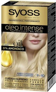 Permanent Dye Olio Intense Syoss Nº 9,10 Luminous Blonde - Afbeelding 2