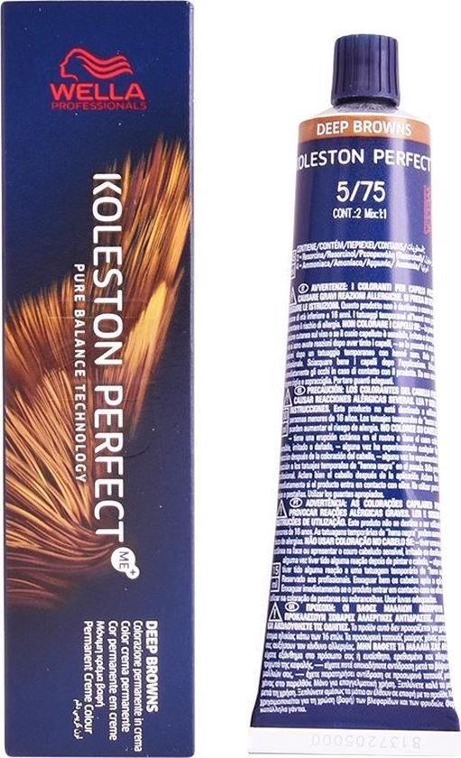 511x840-65 Permanente Kleur Koleston Perfect Wella Nº 5.75 (60 ml) - Afbeelding 1