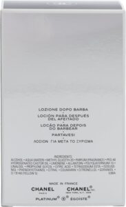 Chanel Egoiste Platinum Pour Homme After Shave Lotion 100 ml man - Afbeelding 2