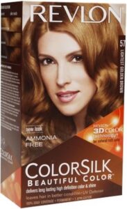 Revlon Colorsilk Ammonia Free 57 Lightest Golden Brown - Afbeelding 3
