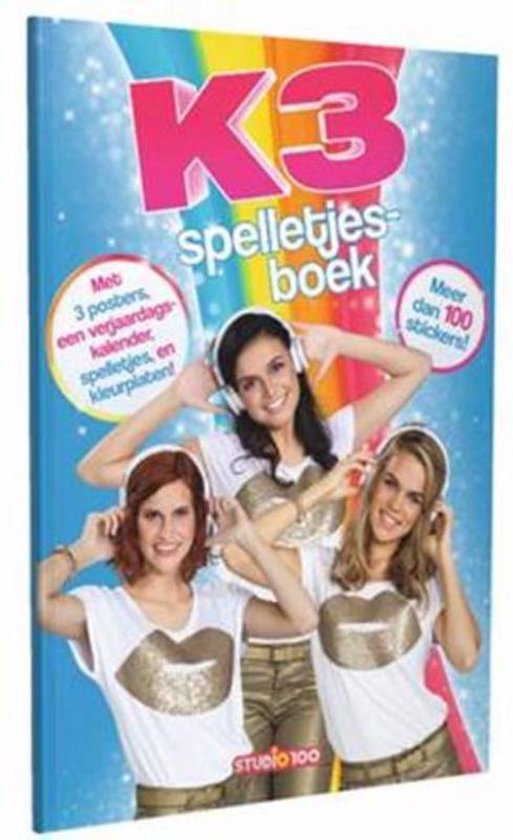 513x840-10-1 K3 Spelletjes-boek - Afbeelding 1