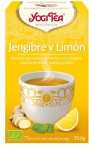 Yogi Tea Jengibre Y Limón Infusión 17 X 1,8 G