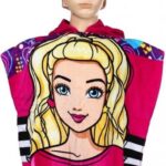 Barbie badponcho 'Super model'