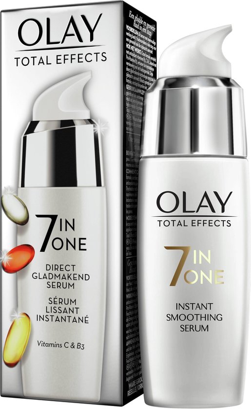 515x840-1 Olay Total Effects 7in1 Direct Gladmakend Serum Met Niacinamide - 50ml - Afbeelding 1
