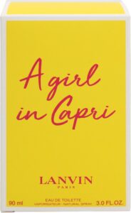 Lanvin A Girl In Capri Eau de Toilette Spray 90 ml - Afbeelding 4
