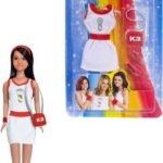 K3 : jurk voor tienerpop - microjurkje