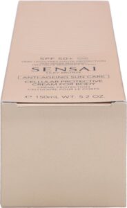 Lichaamscrème Sensai Silky Bronze Spf 50+ (150 ml) - Afbeelding 2