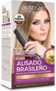 Braziliaanse Haarstijlset Kativa Pro Blonde (6 pcs)