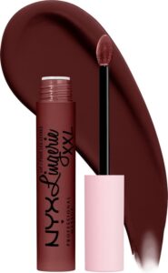 NYX Professional Makeup Lip Lingerie XXL Matte Liquid Lipstick - Deep Mesh LXXL09 - Lippenstift - Afbeelding 3