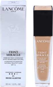 Lanc“me Teint Miracle Foundation 30 ml - 01 Beige Albatre - Afbeelding 4