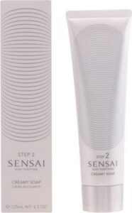 Sensai Silky Purifying Creamy Soap - 125 ml - gezichtsreiniger en make-up verwijderaar - Afbeelding 2