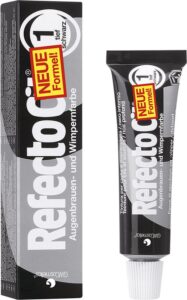 Refectocil Wenkbrauw- en Wimperverf diep zwart - 15 ml