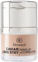 Dermacol Caviar Long Stay Make-Up & Corrector 1 Pale 30 ml
