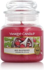 Yankee Candle Geurkaars Small Red Raspberry - 9 cm / ø 6 cm - Afbeelding 3
