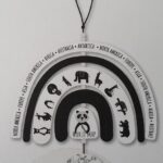 Decoratie hanger, mobiel, landen, kinderkamer