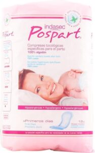 Katoenen Kraamverband Indasec (12 uds)