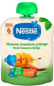 Nestle Naturnes Apple Carrot Mango 90g