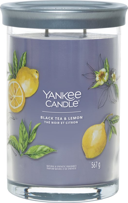 528x840-89 Yankee Candle - Black Tea & Lemon Signature Large Tumbler - Afbeelding 1