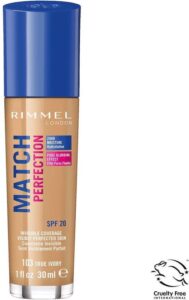 Rimmel London Match Perfection Foundation 103 True Ivory - Afbeelding 4