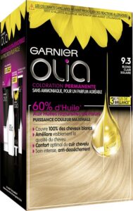 Olia Permanent Color By Garnier #9.3-rubio-muy-claro-dorado-4-pcs - Afbeelding 2