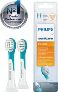 Philips Sonicare For Kids Compact HX6032/33 - Opzetborstel - 2 stuks - Groen - Afbeelding 8