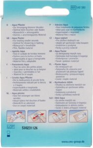 Waterproof Dressings Aqua Cosmoplast (20 uds) (20 uds) - Afbeelding 2