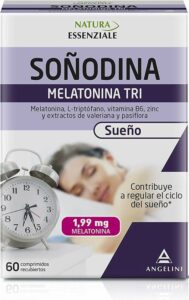 Insomnia supplement Natura Essenziale Soñodina Calm Melatonin 60 Units - Afbeelding 3
