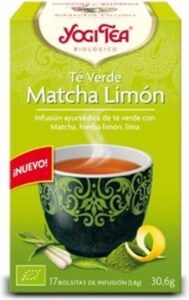 Yogi Tea Té Verde Matcha Limón Infusión 17 X 1,8 G - Afbeelding 2