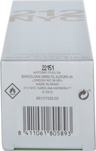 212 by Carolina Herrera 151 ml - Deodorant Spray - Afbeelding 2