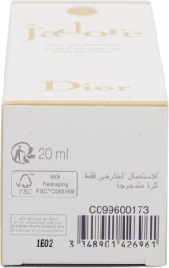 Dior Jadore   20 Ml   Eau De Parfum Roller pearl   Womens Perfume - Afbeelding 4