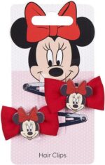 Hair Clips Minnie Mouse Rood Lasso 2 Stuks - Afbeelding 2