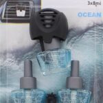 Dunlop Auto Parfum Luchtverfrisser Ocean - 3 x 8 ml