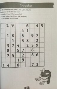 Denksport - Nr.15 Puzzelboek Varia voor kinderen 8-10 jaar - Denksport junior - Puzzelboek Puzzels kinderen - Puzzelboek kinderen Puzzelboekje - Denksport puzzelboekjes - Woordzoeker, binaire puzzel,tectonic sudoku, zeeslag, kleuren - Afbeelding 2