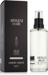 Giorgio Armani Code Homme Navulbaar Eau de toilette navulling 150 ml