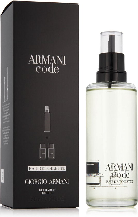 535x840-143 Giorgio Armani Code Homme Navulbaar Eau de toilette navulling 150 ml - Afbeelding 1