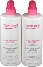 Topicrem Ultra Moisturizing Body Milk 2x500ml - Afbeelding 2