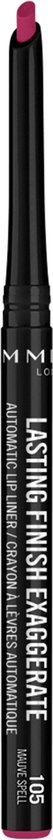 Rimmel Lasting Finish Exaggerate Automatic Lipliner - 105 Mauve Spell - Afbeelding 2