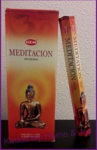 Wierook Meditacion - 6 stuks - 120 stokjes