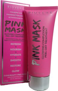 Biovène Pink Mask Glowing Complexion Peel-off Treatment 75ml - Afbeelding 2