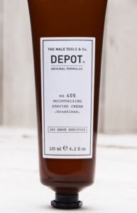 Depot 405 mousturizing shaving cream brushless 125ml - Afbeelding 3
