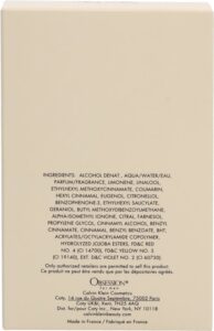 Calvin Klein Obsession 125 ml Eau de Toilette - Herenparfum - Afbeelding 3