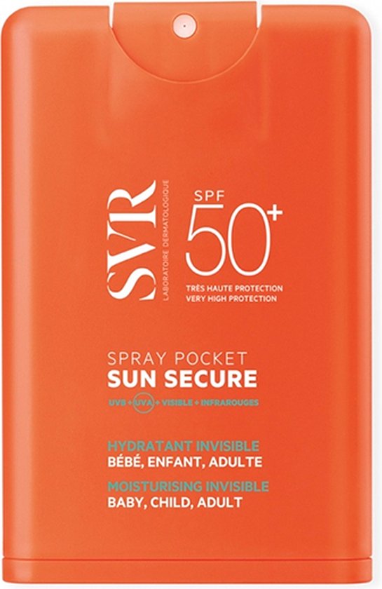 545x840-22 SVR Sun Secure SPF50+ Moisturising Invisible Pocket Spray 20 ml - Afbeelding 1