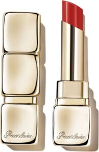 Guerlain Kisskiss Shine Bloom Lipstick #709-petal Red