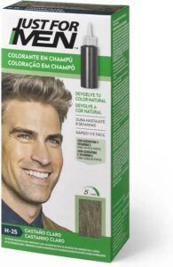 Kleurshampoo Just For Men Lichtbruin (30 ml) - Afbeelding 2