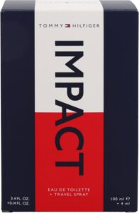Tommy Hilfiger Impact 3 4 Oz Eau De Toilette Spray 14 Oz Travel Edt Spray for Men Gift Set - Afbeelding 6