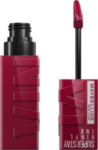 Maybelline New York - SuperStay Vinyl Ink Lipstick - 30 Unrivaled - Rood - Langhoudende Lippenstift - 4.2 ml - Afbeelding 5