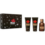 Wood pour Homme Gift Set Eau de Toilette (EDT) 100 ml, Shower  gel 100 ml + After Shave Balsam ( balzám po holení ) 100 ml