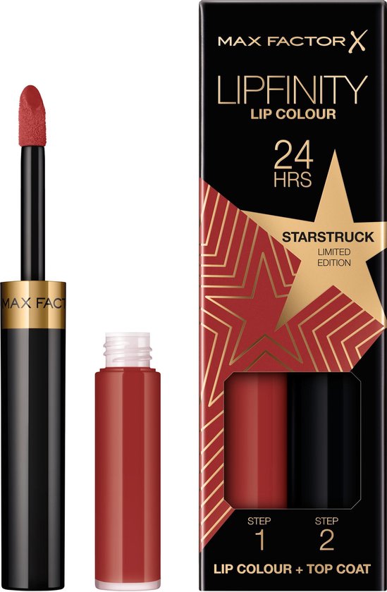 549x840-45 Max Factor Lipfinity Rising Stars 090 Starstruck Lipstick - Afbeelding 1