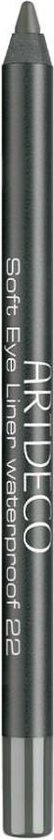 Artdeco Soft Eye Liner Waterproof - 22 Dark Grey Green - Vegan