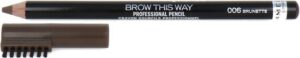 Rimmel Brow This Way Professional Wenkbrauwpotlood - 006 Brunette